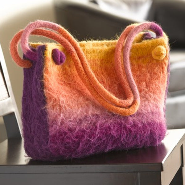 Valley Yarns F- Sweet Curacao Bag Knitting Pattern