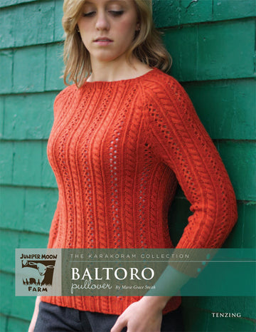 Baltoro Pullover in Juniper Moon Farm Tenzing - PDF
