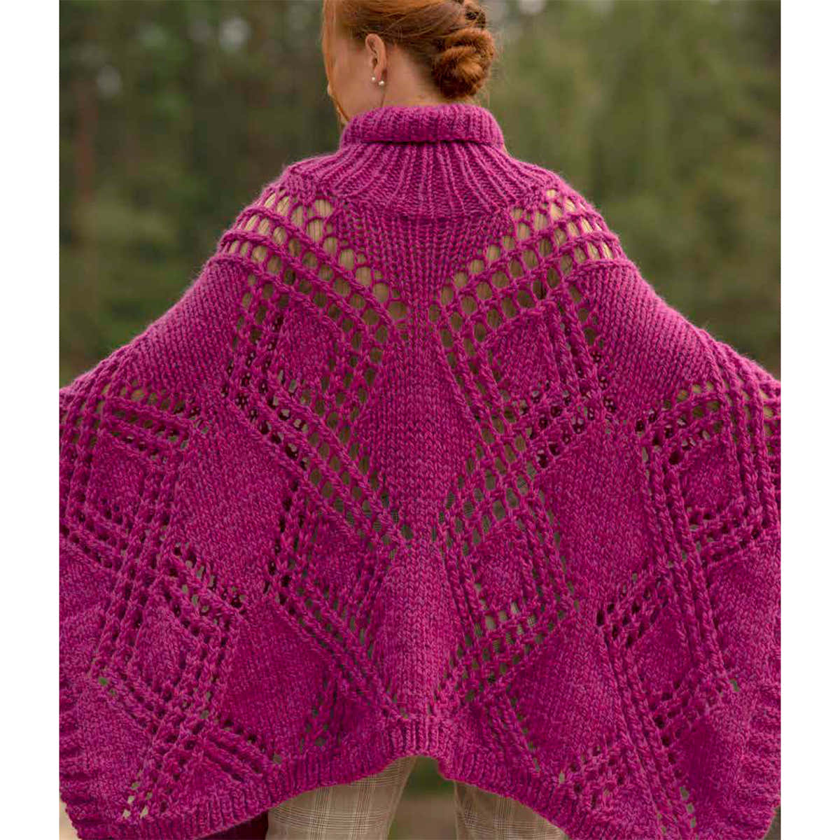 Jody Long JL Claire Cape Knitting Pattern