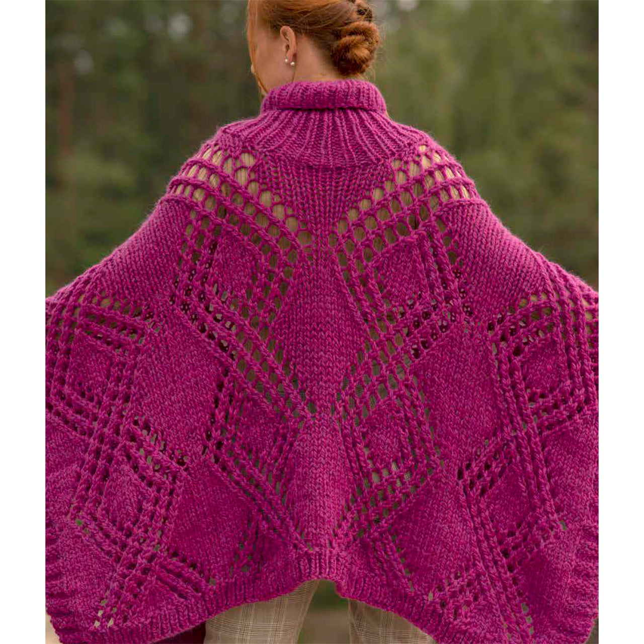 Jody Long JL Claire Cape Knitting Pattern