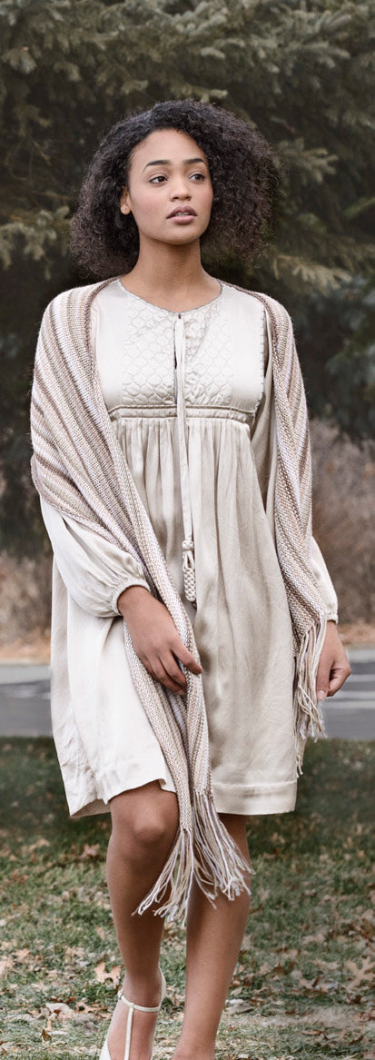 Blue Sky Fibers Windom Silk Wrap Knitting Pattern