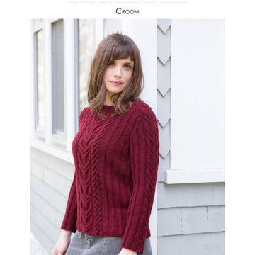 Classic Elite Yarns Croom Jumper Knitting Pattern