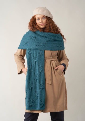 Lux Shawl Wrap Knitting Pattern