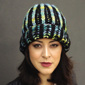 Avatar Hat in Malabrigo Rasta - PDF