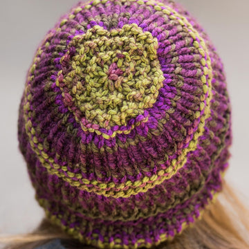 Garter and Rib Hat #710