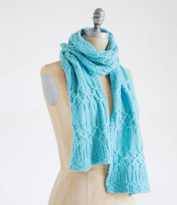 Scarf in Blue Sky Fibers Techno PDF