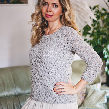 Pretty Bobble Sweater