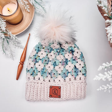 Diamond Granny Stitch Crochet Hat