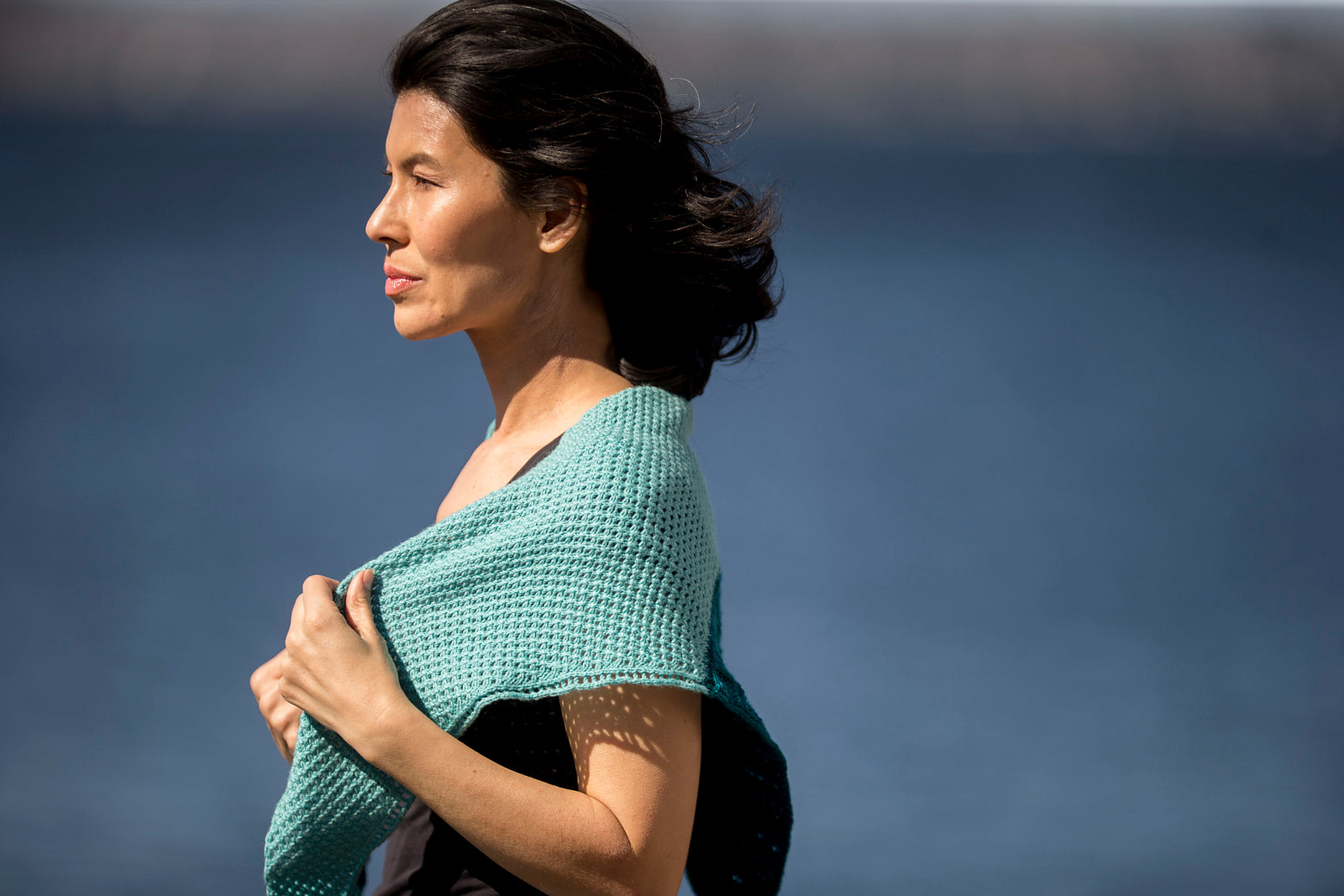 Cascade Yarns FW Heritage Napa Shawl Wrap Knitting Pattern
