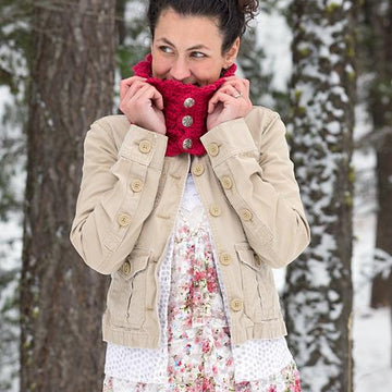 Victorian Blush Muffler