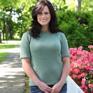 Valley Yarns Lily Pad Beaded Pullover Knitting Pattern
