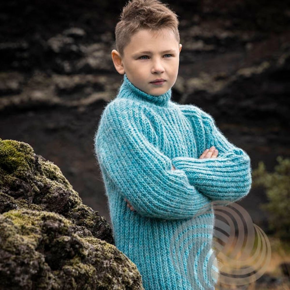 Lopi Book 41 Cape Knitting Pattern