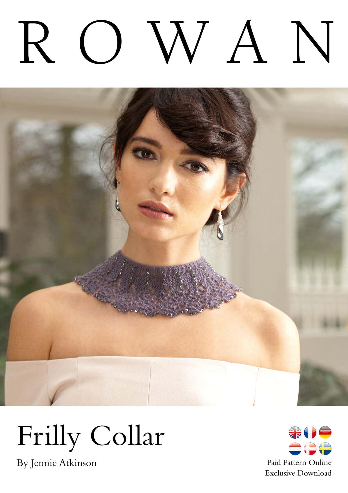 Rowan Frilly Collar Accessory Knitting Pattern