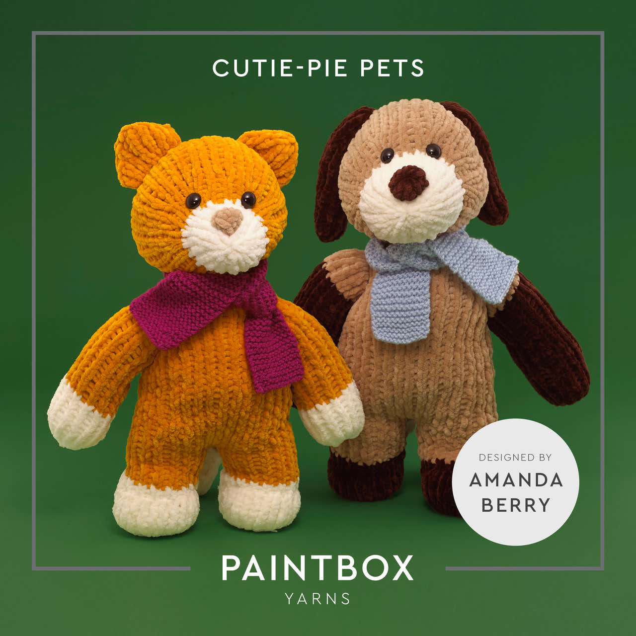Paintbox Yarns Cutie-pie Pets Knitting Pattern