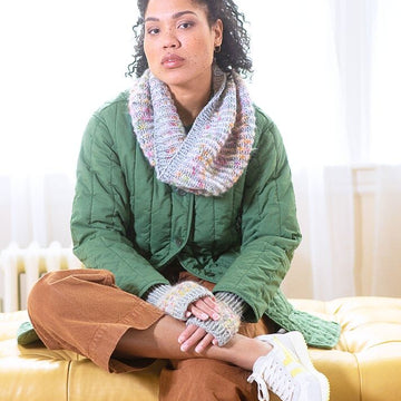 Sayre Cowl & Mitts Knitting Pattern