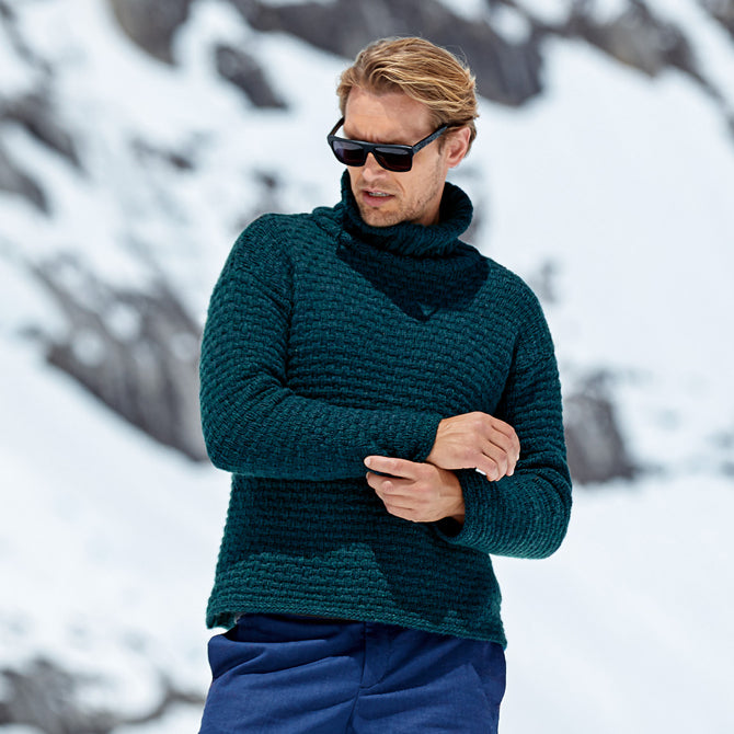Lana Grossa M10 Pullover Jumper Knitting Pattern