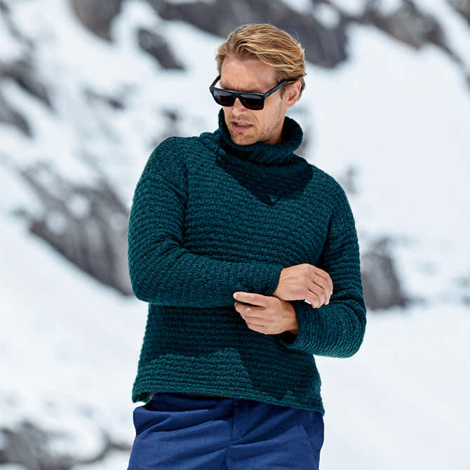 Lana Grossa M10 Pullover Jumper Knitting Pattern