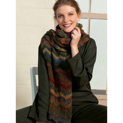 Lang PTO30-12 Scarf Knitting Pattern