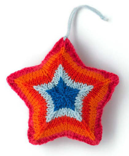 Paintbox Yarns Christmas Eve Star Knitting Pattern