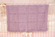 Tahki Yarns Reversible Block Blanket Knitting Pattern