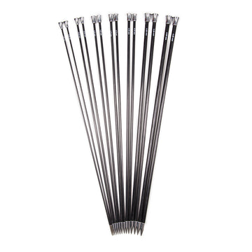 KnitPro Karbonz Single Point Needles 14"