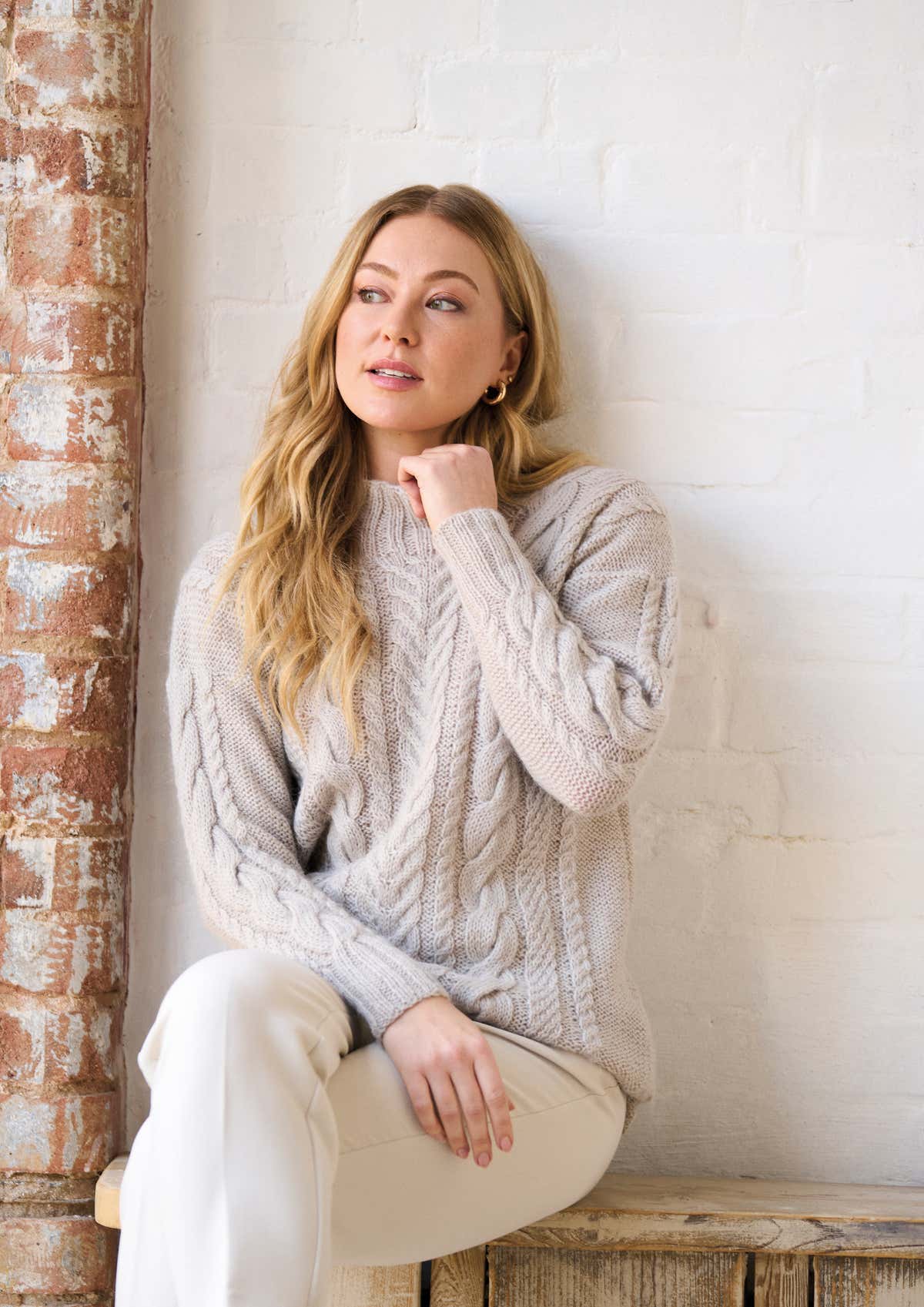Glacier Sweater Jumper Knitting Pattern
