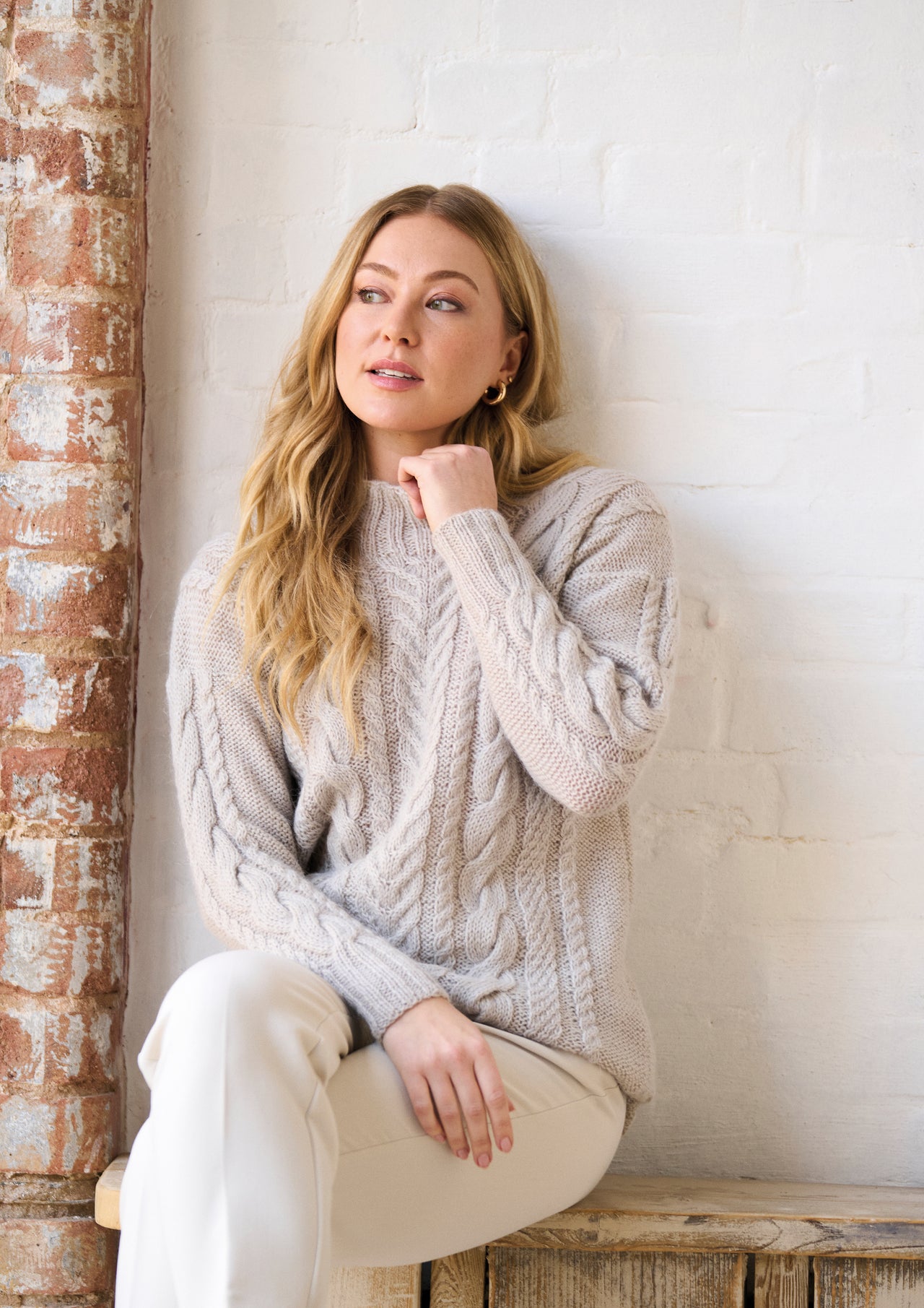 Glacier Sweater Jumper Knitting Pattern
