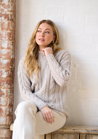 Glacier Sweater Jumper Knitting Pattern