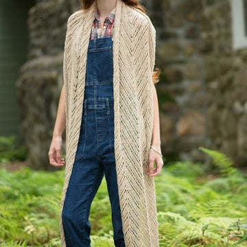 Spruce Head Stole Wrap Knitting Pattern