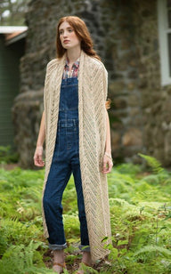 Spruce Head Stole Wrap Knitting Pattern