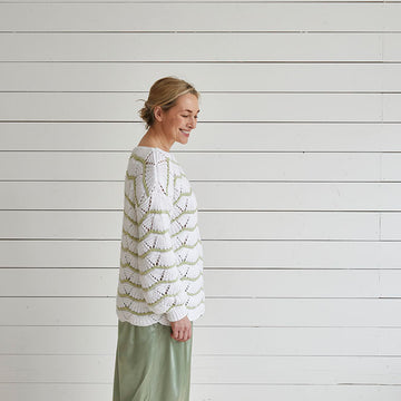 Debbie Bliss Wave Stitch Top Knitting Pattern