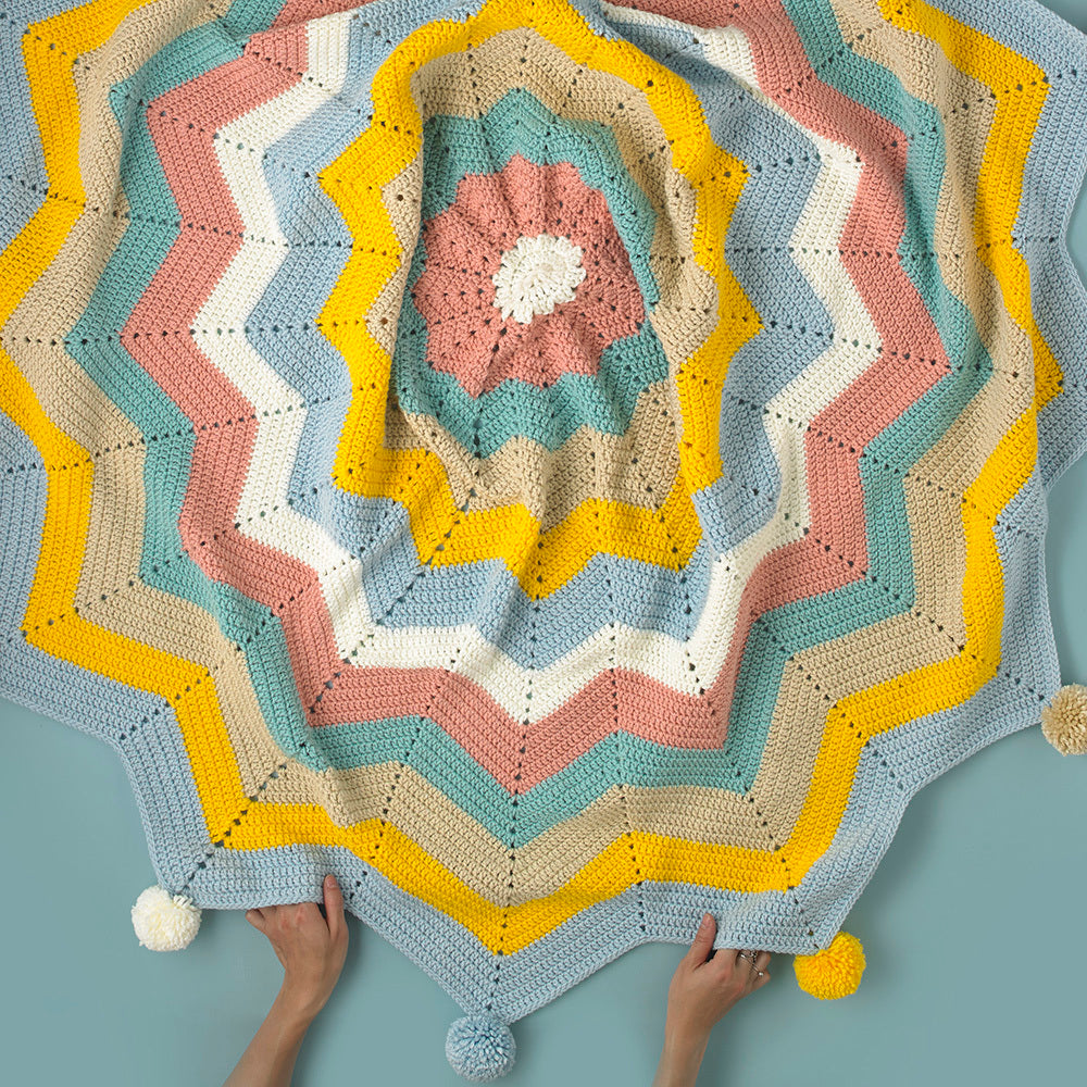 Paintbox Yarns Sleep Under the Stars Blanket Crochet Pattern