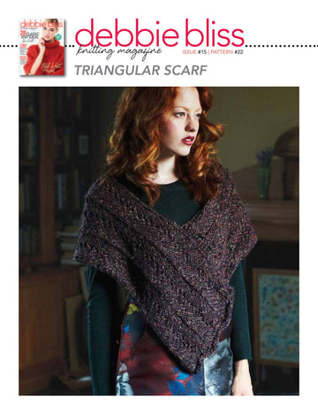Debbie Bliss Triangular Scarf PDF