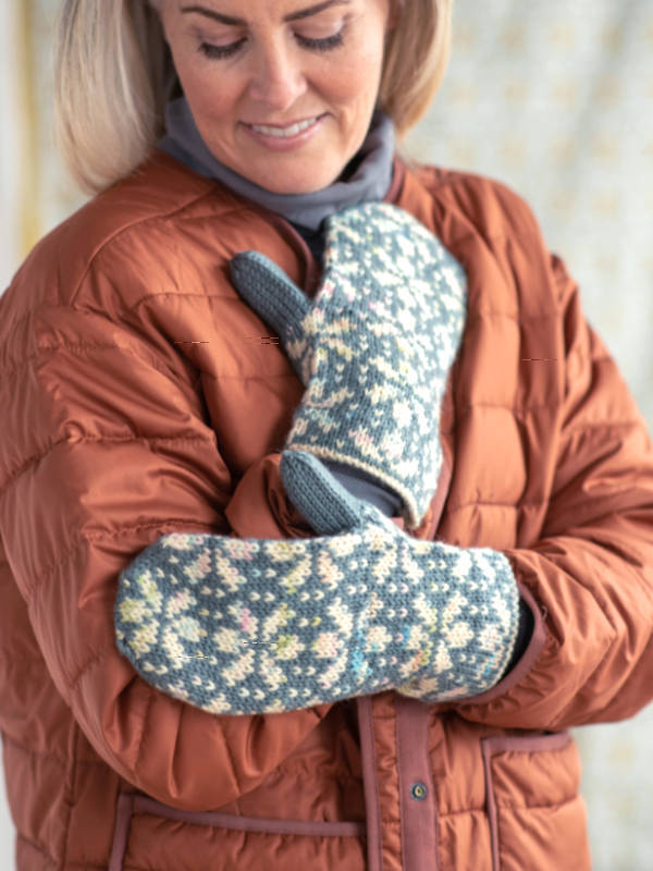 Berroco Star Anise Mittens Knitting Pattern