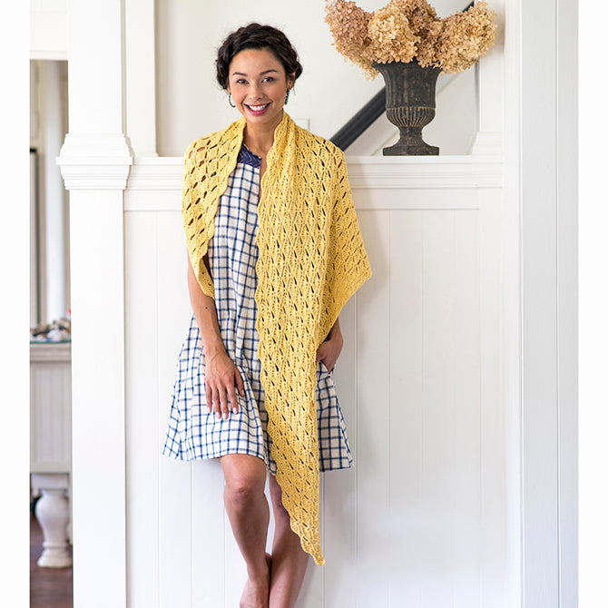 Berroco Caverly Shawl Crochet Pattern