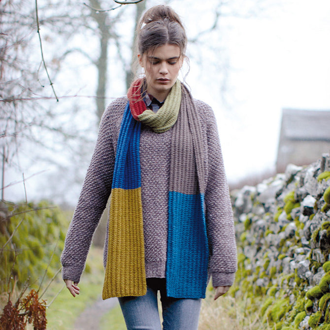 Rowan Glaramara Scarf Knitting Pattern