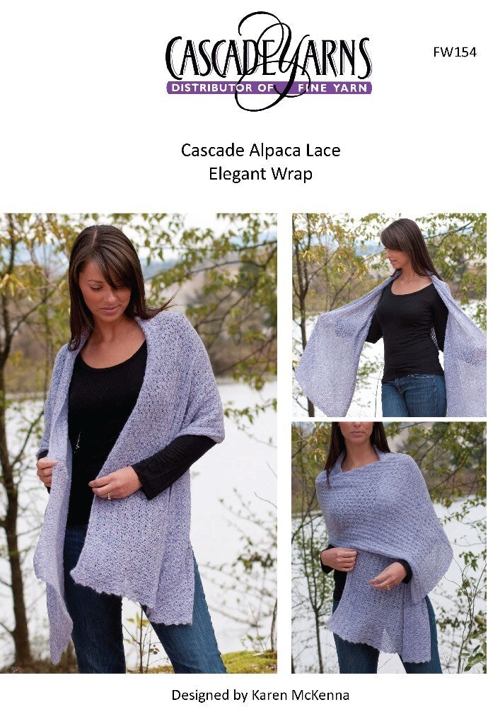 Elegant Wrap Shawl Crochet Pattern