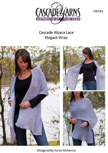 Elegant Wrap Shawl Crochet Pattern