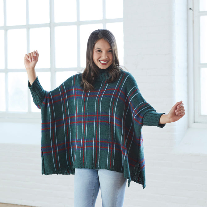 Valley Yarns Tulloch Tartan Knitting Pattern