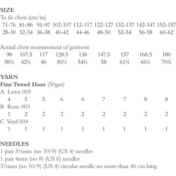 Bobbin in Rowan Fine Tweed Haze - ZM74-00002-ENP - PDF