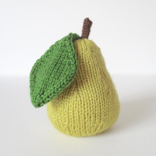 Apple and Pear pincushions