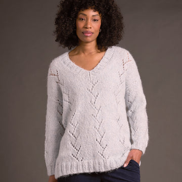 Paget In Rowan Alpaca Sparkle Jumper Knitting Pattern