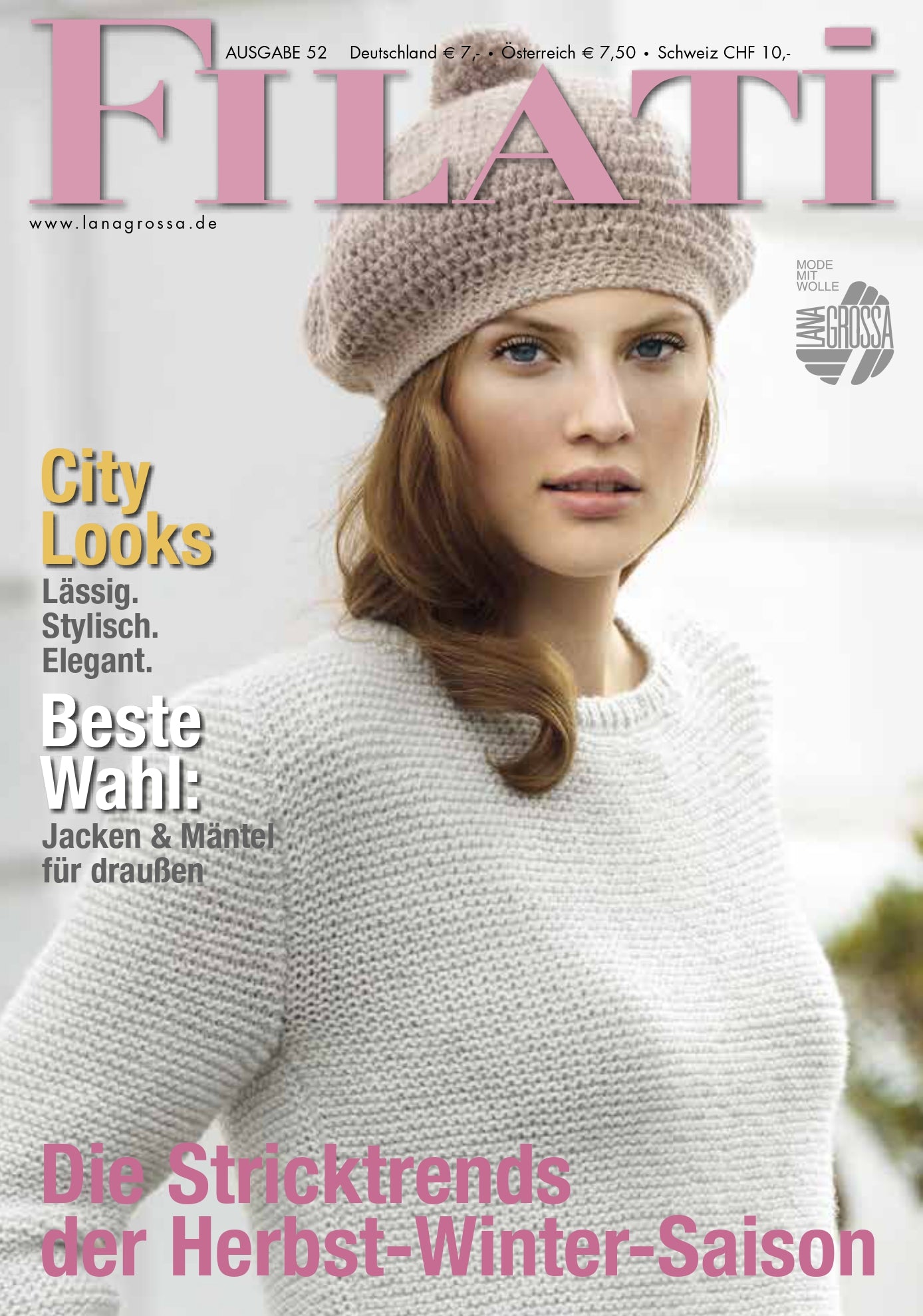 Lana Grossa Filati Magazine Issue 52 Crochet Pattern