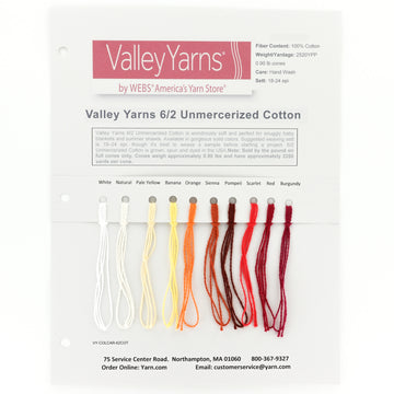 Valley Yarns 6/2 Unmercerized Cotton
