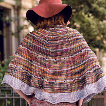 St. Johns Shawl in Malabrigo Arroyo - PDF