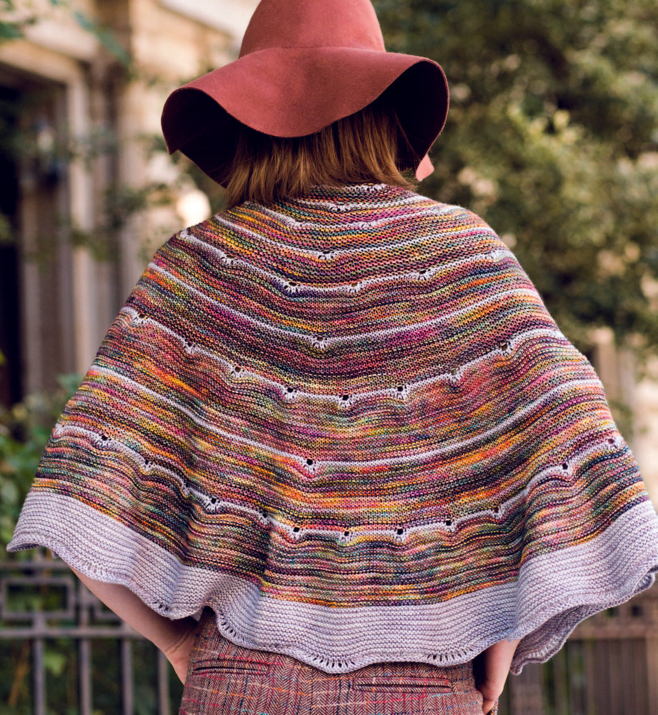 St. Johns Shawl in Malabrigo Arroyo - PDF