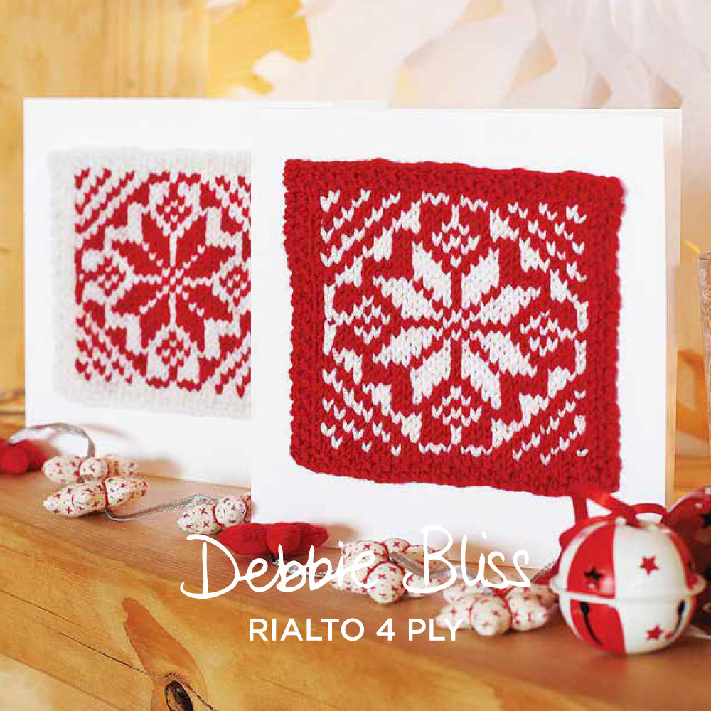 Debbie Bliss Christmas Cards Knitting Pattern