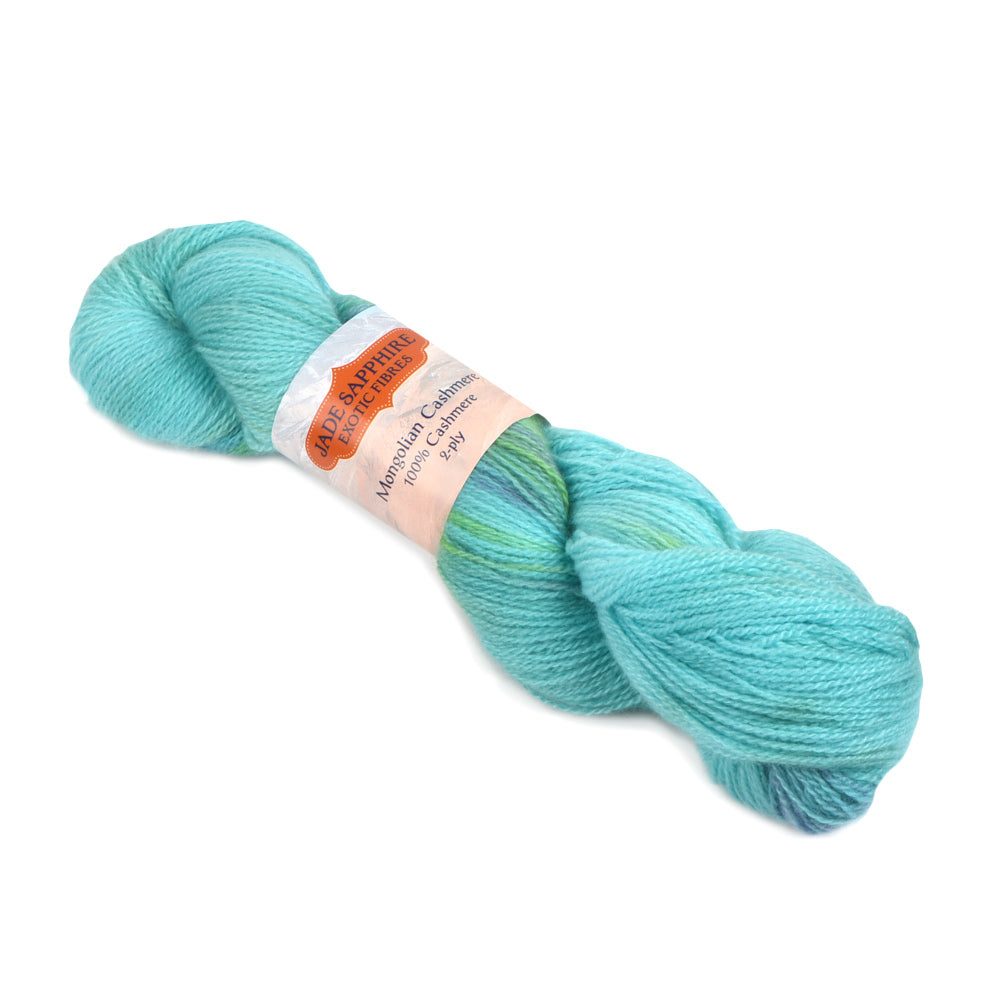 Jade Sapphire Mongolian Cashmere 2-ply Yarn - Cashmere Lace