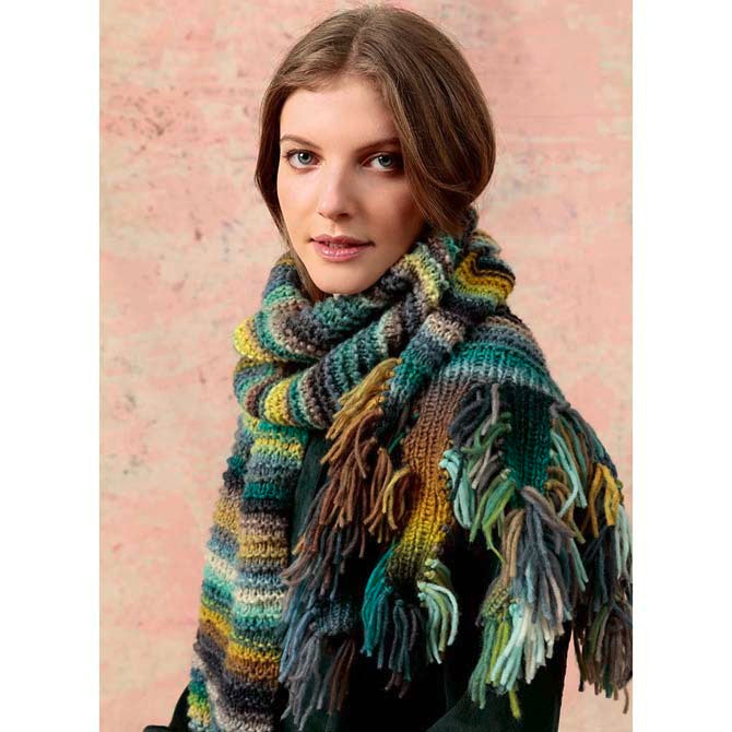 Lang PTO31-09 Scarf Knitting Pattern