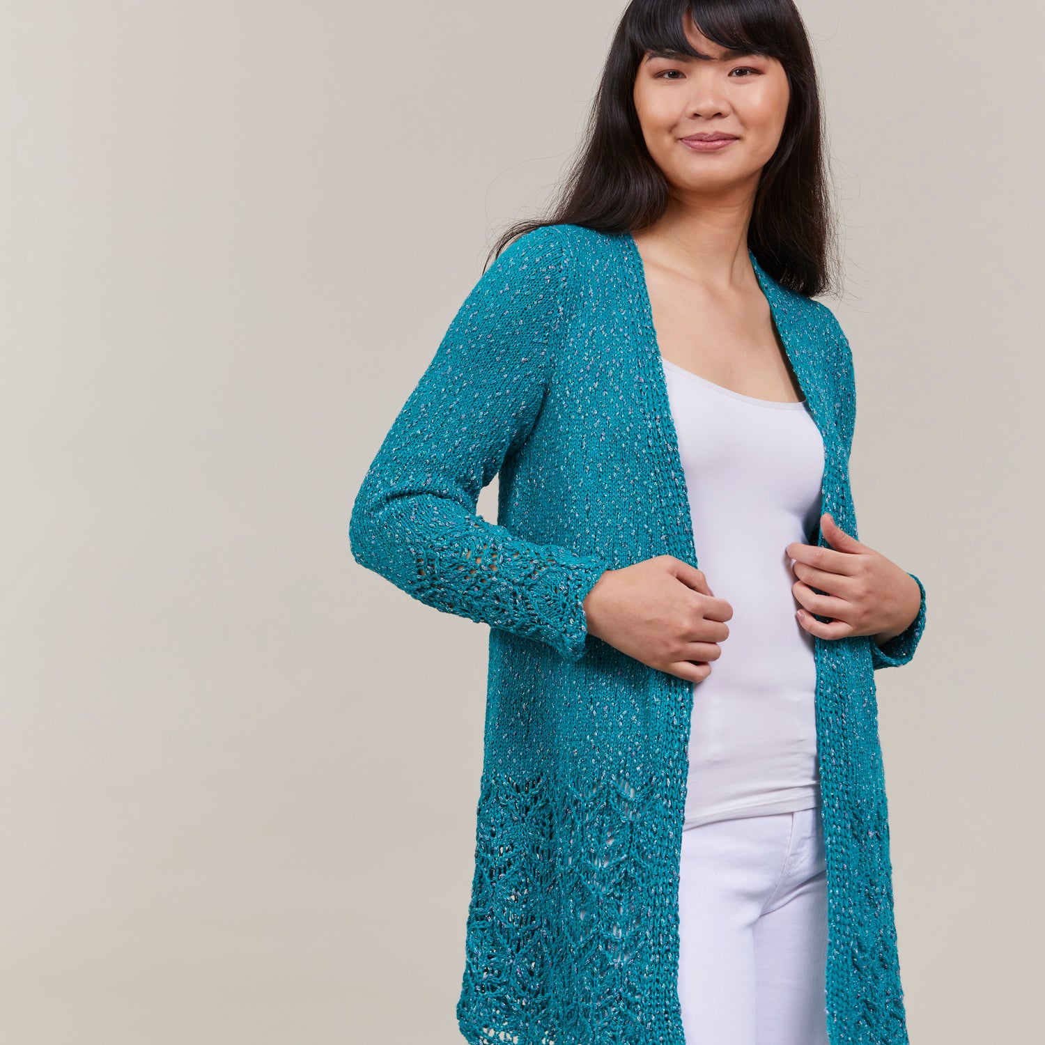 Stacy Charles Fine Yarns Elodie Duster Knitting Pattern